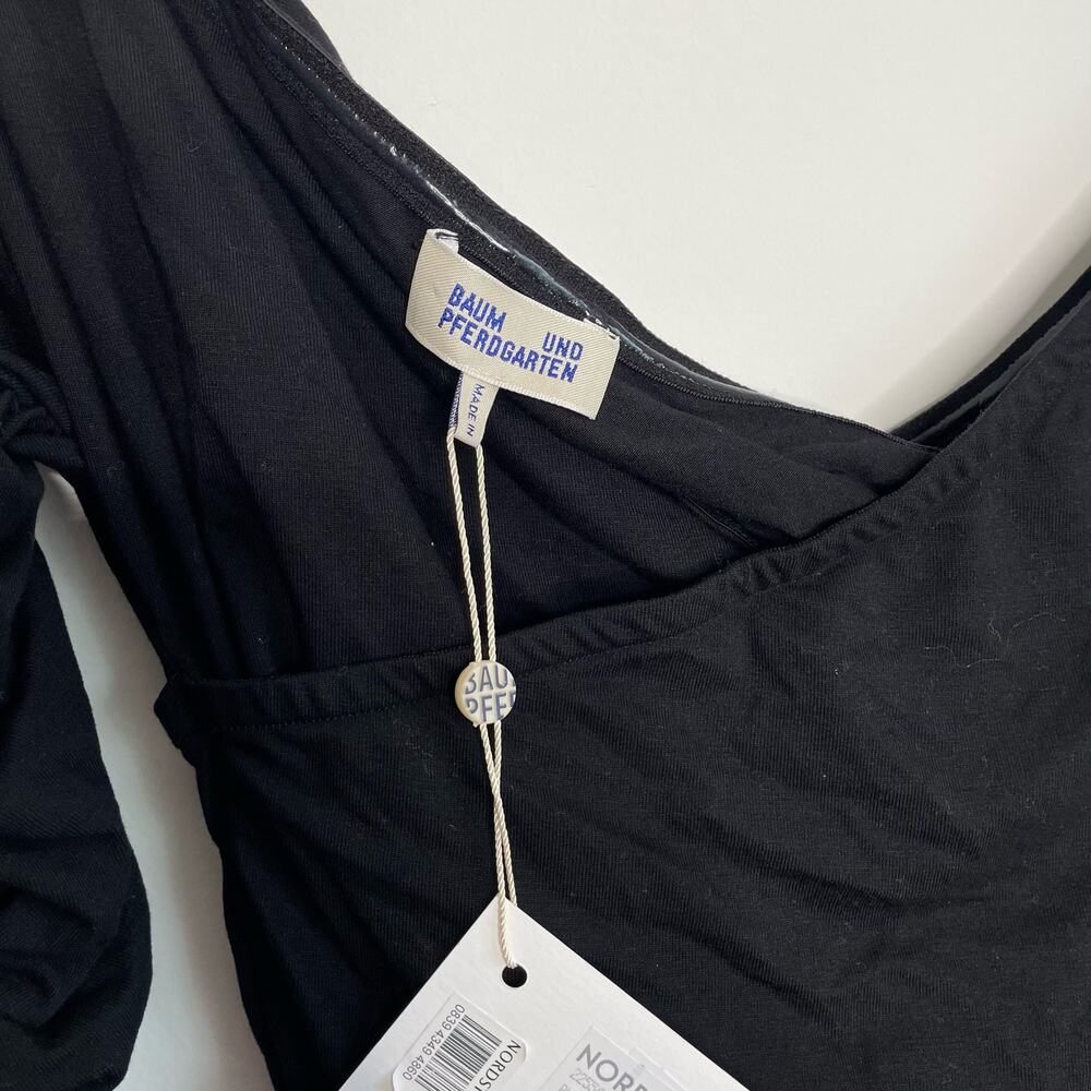 BAUM UND PFERDGARTEN | NWT Ruched Jelisa Dress | M - Picture 3 of 4
